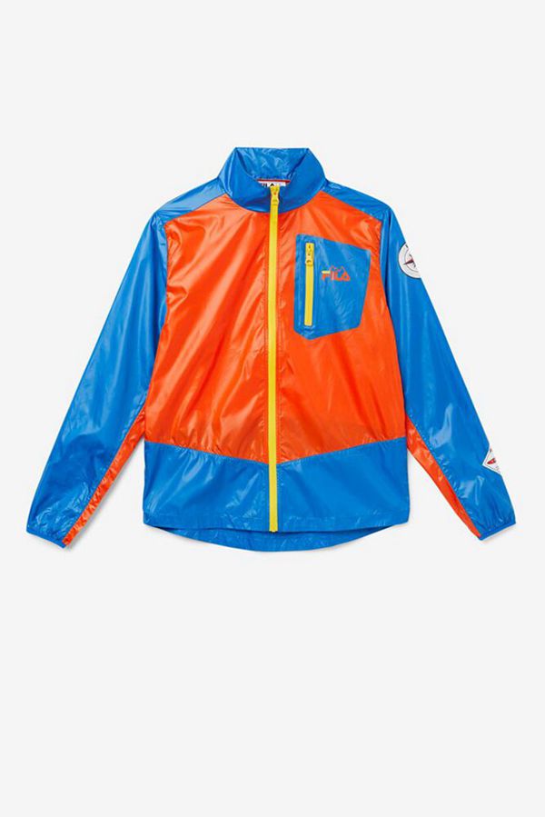 Fila Bunda Panske Oranžové / Modre / Citrón - Pinnacle Vypredaj - Slovakia 83761-OKSG